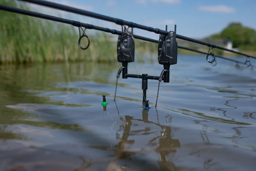 how to setup a fishing bite alarm