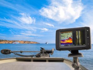 what do fish look like on a fish finder